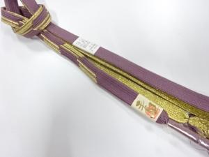 未使用品　正絹　手組帯締め